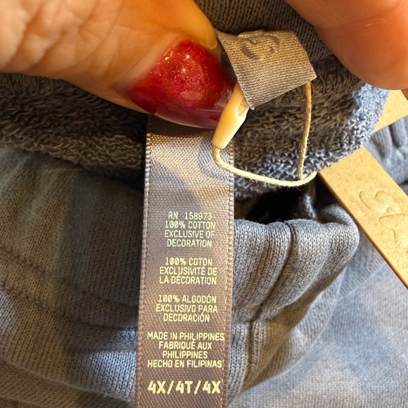 SKIMS Blue Track Pants - Picture 8 of 8